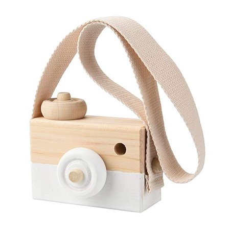 Amazon.com: CSSD Wooden Toy Camera, Kids Creative Neck Hanging Rope Toy Photography Prop Gift (Black): Garden & Outdoor