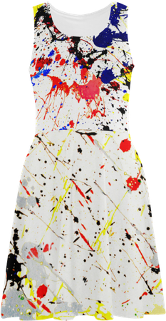 paint splatter apron 1