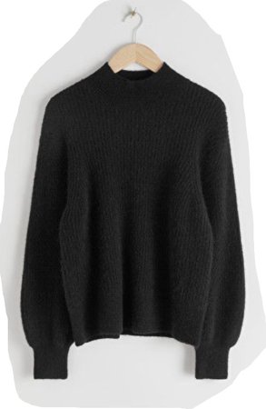 & other stories black sweater