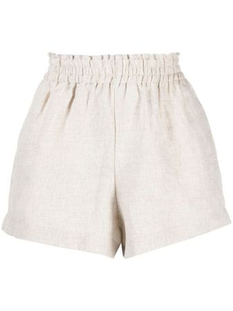 Reformation Mila Linen Shorts - Farfetch