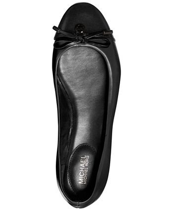 Michael Kors Women's Melody Cap-Toe Bow Flats & Reviews - Flats - Shoes - Macy's