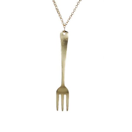 fork "dinglehopper" necklace