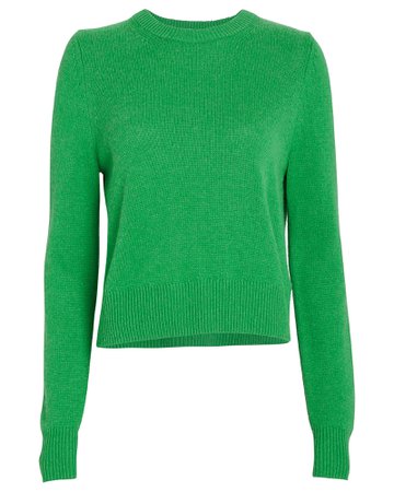 Wooster Wool Cashmere Cropped Sweater