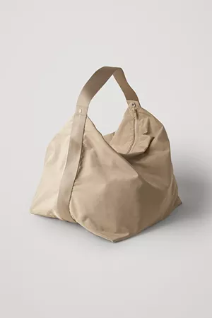 RECYCLED NYLON TOTE - mole - Bags - COS WW