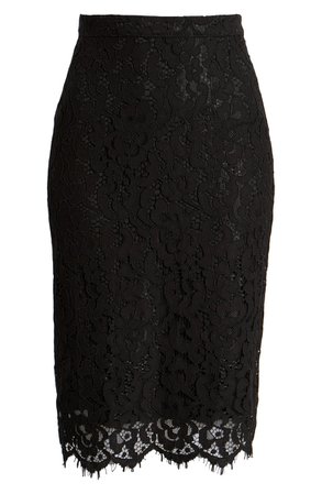 Rachel Parcell Lace Pencil Skirt (Nordstrom Exclusive) | Nordstrom