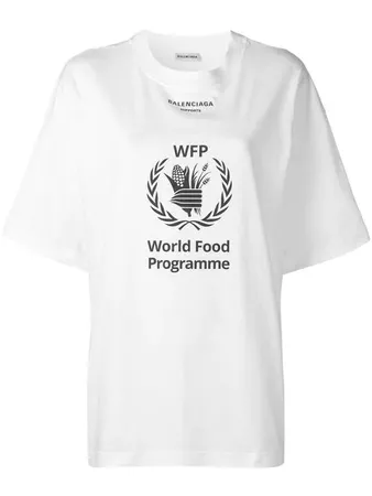 Balenciaga Camiseta 'World Food Programme' - Farfetch