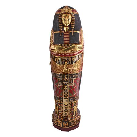Queen Ankhesenamum Life Size Sarcophagus 75½ Excellent Detail Beautiful Cabinet | eBay