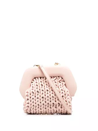 Themoirè
Gea knitted faux-leather bag