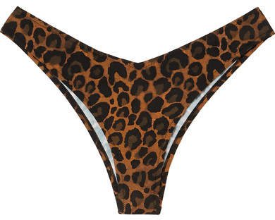Fisch - Toiny Leopard-print Bikini Briefs - Leopard print