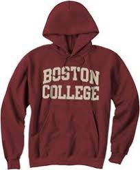 boston college hoodie