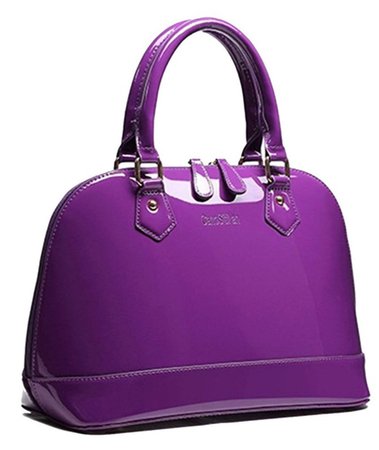 purple handbag