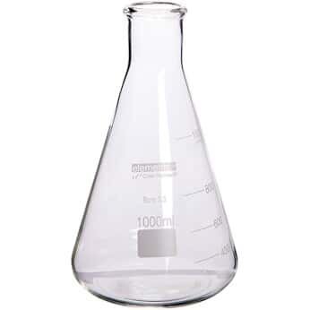 Cole-Parmer elements Erlenmeyer Flask, Glass, 3000 mL, 1/pk from Cole-Parmer United Kingdom