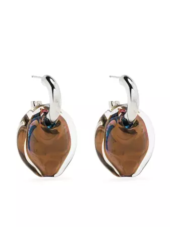 Chloé Glass Pendant Earrings