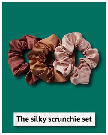 Silky Scrunchie Set