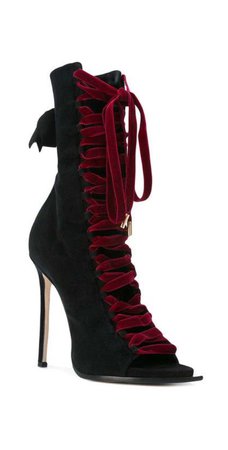 Dsquared lace up booties