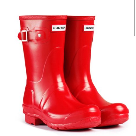 red rain boots - Google Search