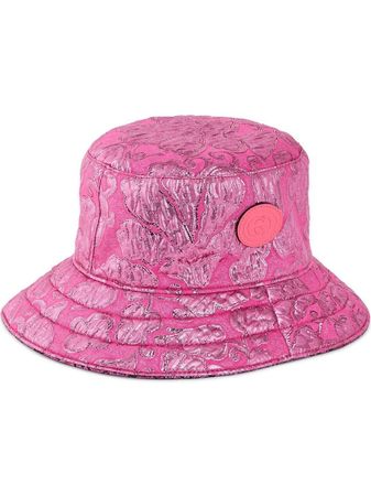 Gucci Metallic Jacquard Reversible Bucket Hat