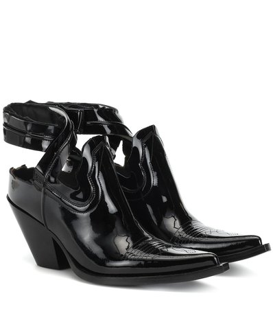 Patent Leather Ankle Boots | Maison Margiela - mytheresa