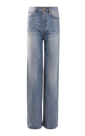 Luminosity Wide Straight-Leg Jeans By Zimmermann | Moda Operandi