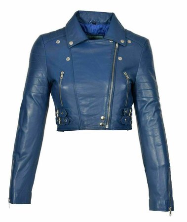 Leather Jacket for Women Biker Jacket Cropped Leather Jacket | Etsy