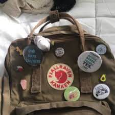 backpack with pins kanken - Google Search
