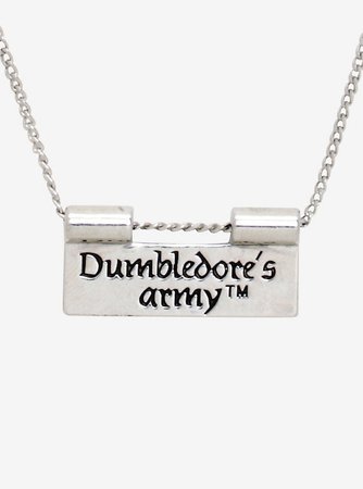 Harry Potter Dumbledore's Army Sign Necklace