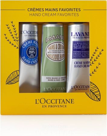 Amazon.com: L’OCCITANE Hand Cream Classics, 3-Piece Set: Moisturizing Hand Creams, Iconic Scents, Vegan, All Skin Types, Made in France : Beauty & Personal Care