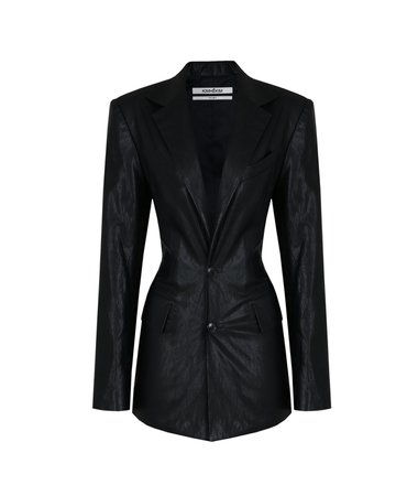 Rebecca Vegan Leather Jacket – Kimhekim