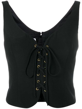Moschino Pre-Owned 1990'S Corset Top Vintage | Farfetch.Com