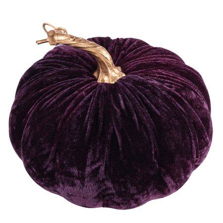 Find the 5.5" Purple Pumpkin Décor Accent by Ashland® at Michaels