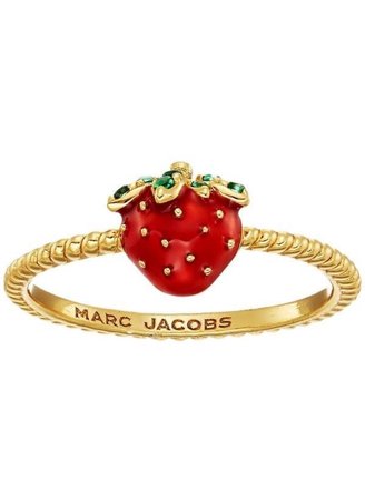 marc jacobs strawberry ring