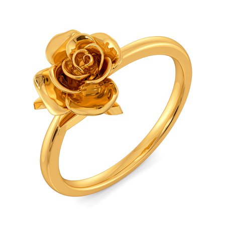 Buy Aphrodite Rose Gold Rings @ Melorra.com
