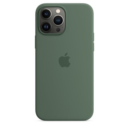 iPhone 13 Pro Max Silicone Case with MagSafe - Eucalyptus - Apple