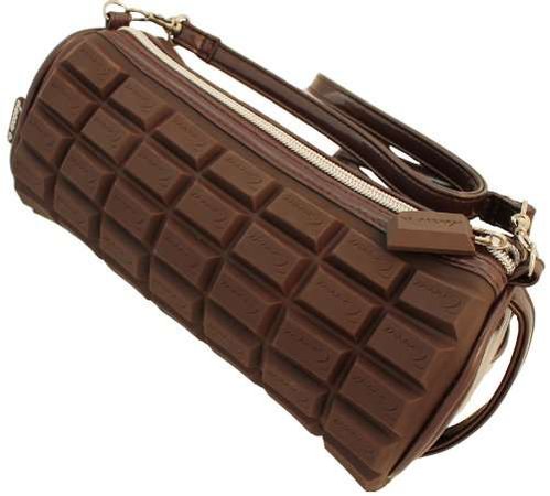 chocolate handbag