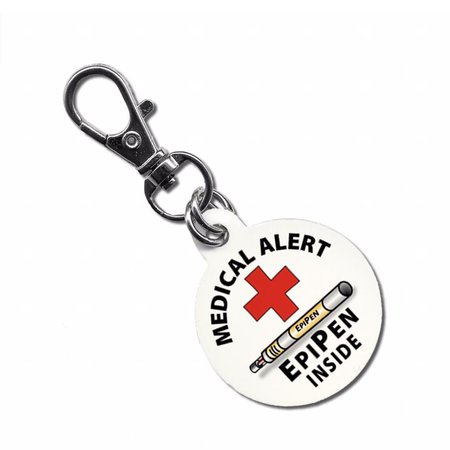 EpiPen Inside Tag Medical Alert I carry an EpiPen Allergy | Etsy