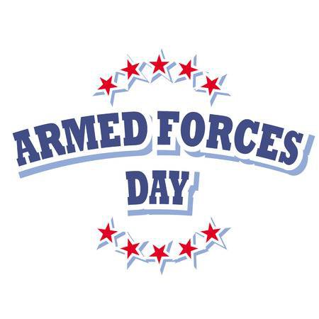 Armed Forces Day Logo Isolated On White Background Royalty Free Cliparts, Vectors, And Stock Illustration. Image 55197542.