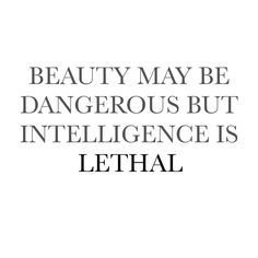 Beauty May Be Dangerous text