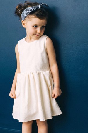 Girls Pocket Dress - Little Girls Dresses | ROOLEE