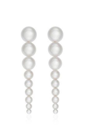 Sienna 14k Gold And Pearl Earrings By Sophie Bille Brahe | Moda Operandi
