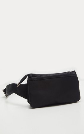 Black Thin Bum Bag | Accessories | PrettyLittleThing