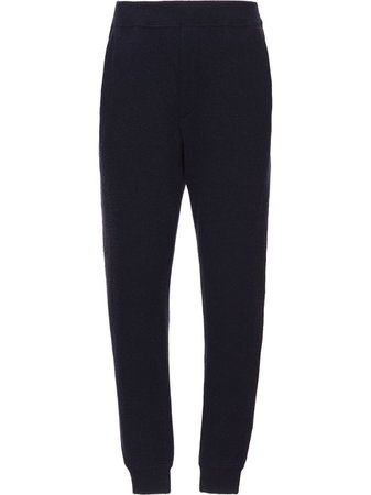Prada Wool and cashmere jogging pants - FARFETCH