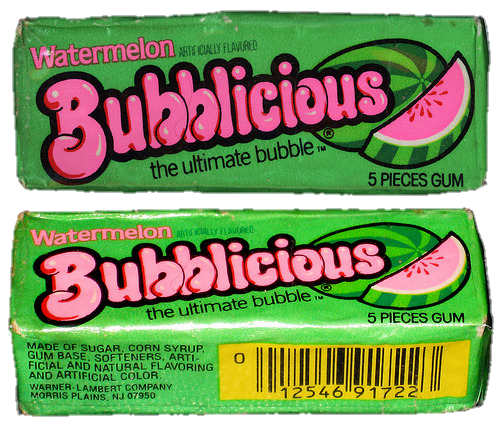 bubblicious watermelon gum