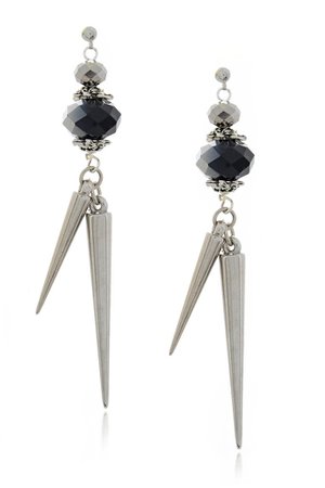 FELIPA TORRES AVERYL Silver Spike Earrings – PRET-A-BEAUTE.COM