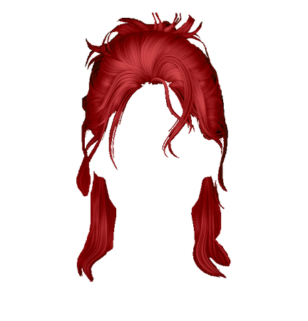 Hezeh Hair No. 16 | Sims Alpha CC Red (Dei5 edit)