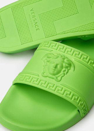 Versace Palazzo Pool Slides for Men | US Online Store