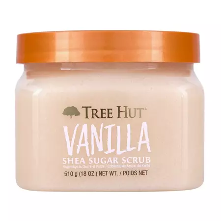 Tree Hut Body Scrub, Shea Sugar Hydrating Exfoliator for Softer, Smoother Skin, Vanilla, 18 oz - Walmart.com