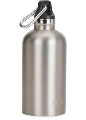 Men's Stainless steel water bottle | PRADA | 24S