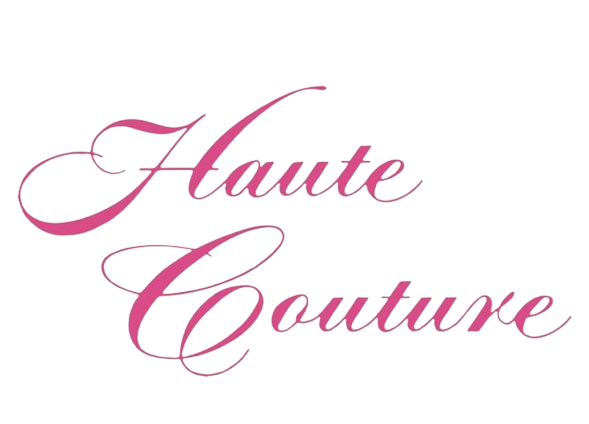 Pink Haute Couture Word