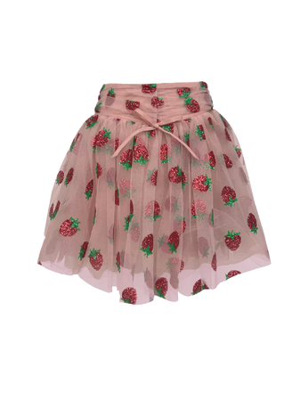 Lirika Matoshi | Two Piece Strawberry Set Bottom Skirt (Dei5 edit)