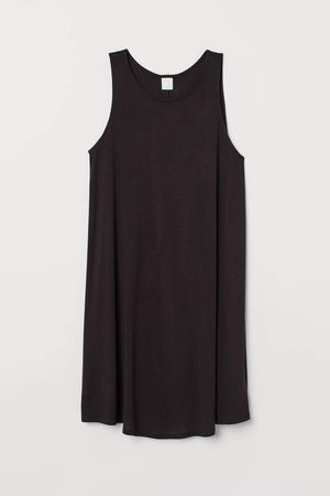 A-line Dress - Black